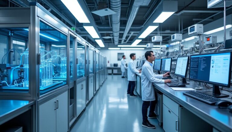 découvrez nos bancs d'essais académiques innovants conçus pour optimiser les systèmes de production d'hydrogène, favorisant la recherche avancée et le développement durable.