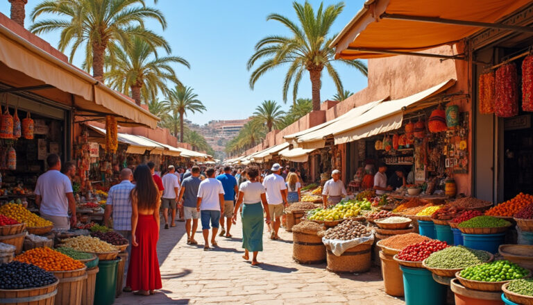 découvrez le marché du dimanche à agadir, un rendez-vous incontournable pour les amateurs de produits locaux frais et authentiques. plongez au cœur de la culture marocaine et profitez d'une expérience unique entre saveurs et artisanat.