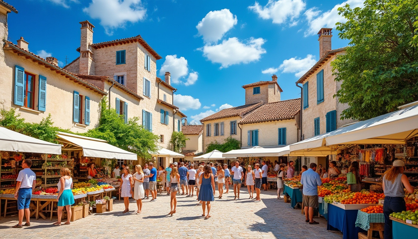 découvrez le marché de valbonne, un lieu authentique où saveurs locales et ambiance conviviale se rencontrent. explorez ses spécialités et profitez d'une expérience unique au cœur du village.