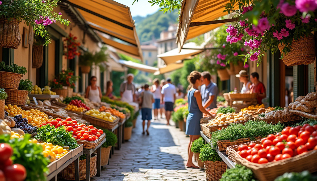 découvrez le marché de valbonne, un lieu incontournable où se mêlent spécialités régionales et ambiance chaleureuse. plongez dans une expérience authentique au cœur de la provence.