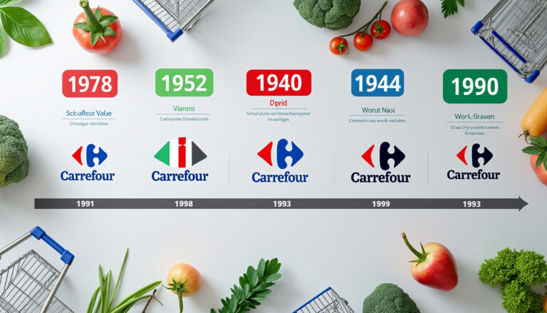 découvrez l'histoire et l'évolution du logo carrefour market, ses significations et les changements graphiques au fil du temps.