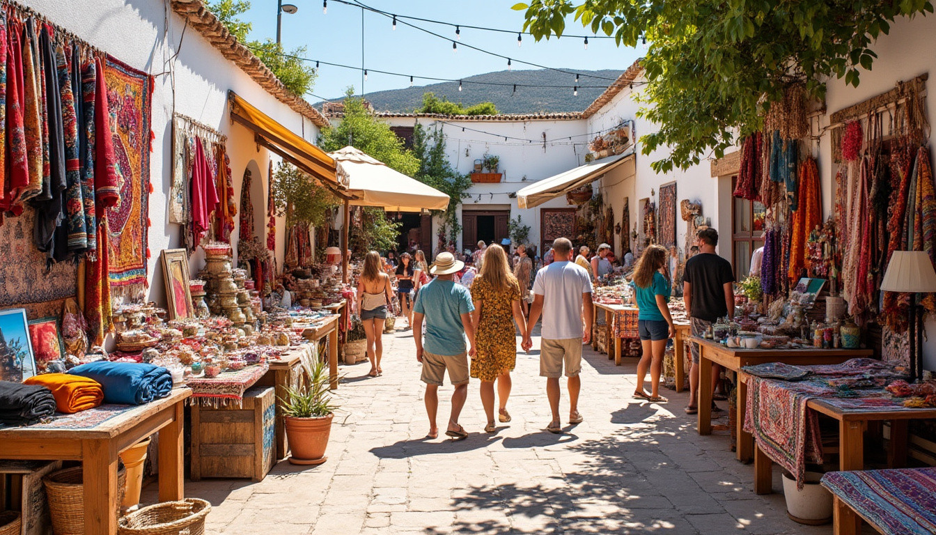 découvrez hippy market es canar, le marché bohème emblématique d'ibiza, où artisanat unique, ambiance festive et trésors vintage vous attendent pour une expérience inoubliable.