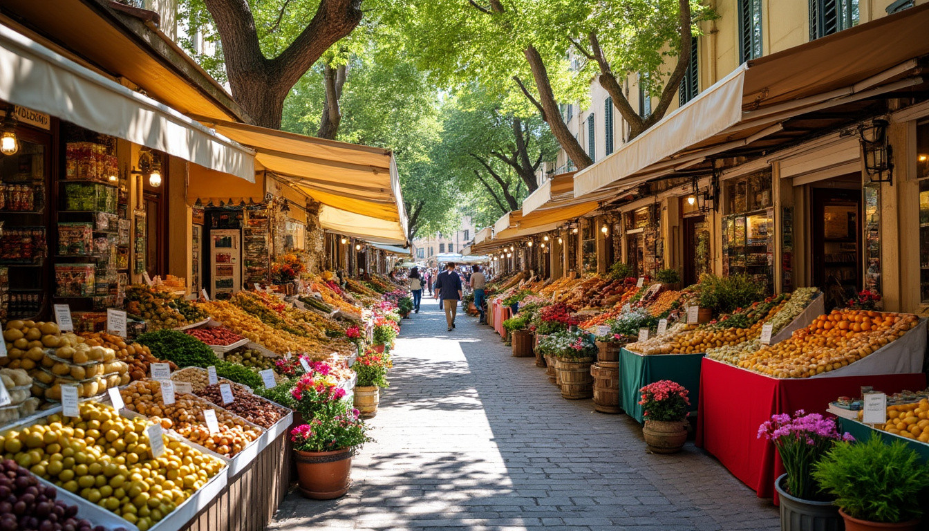 explorez le marché d'arles : plongez dans son histoire riche, découvrez des produits locaux authentiques et profitez de son ambiance unique et conviviale.