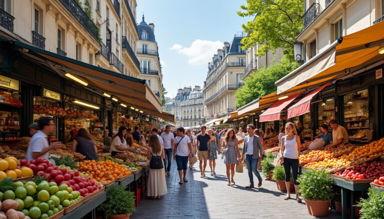 explorez le marché de la bastille à paris, un lieu animé où saveurs, couleurs et rencontres authentiques vous attendent pour une expérience unique au cœur de la capitale.