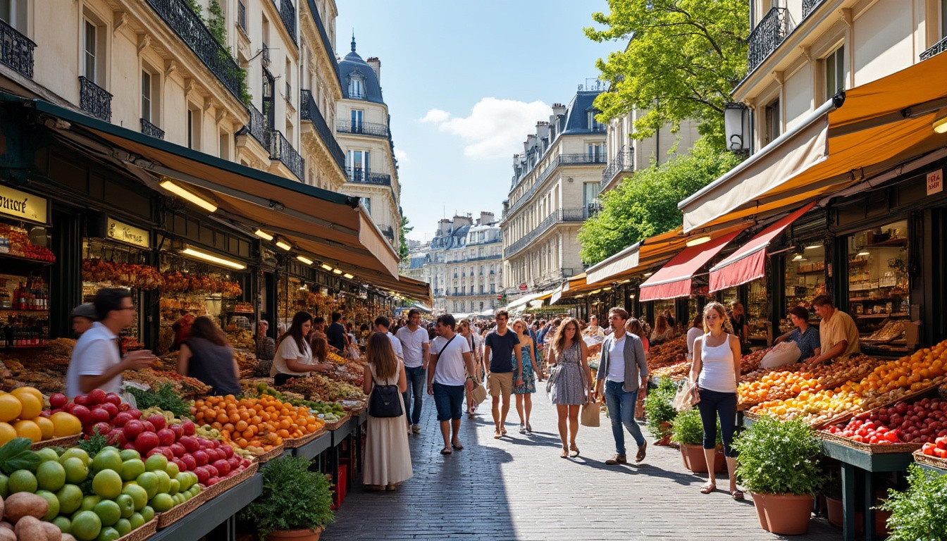 explorez le marché de la bastille à paris, un lieu animé où saveurs, couleurs et rencontres authentiques vous attendent pour une expérience unique au cœur de la capitale.