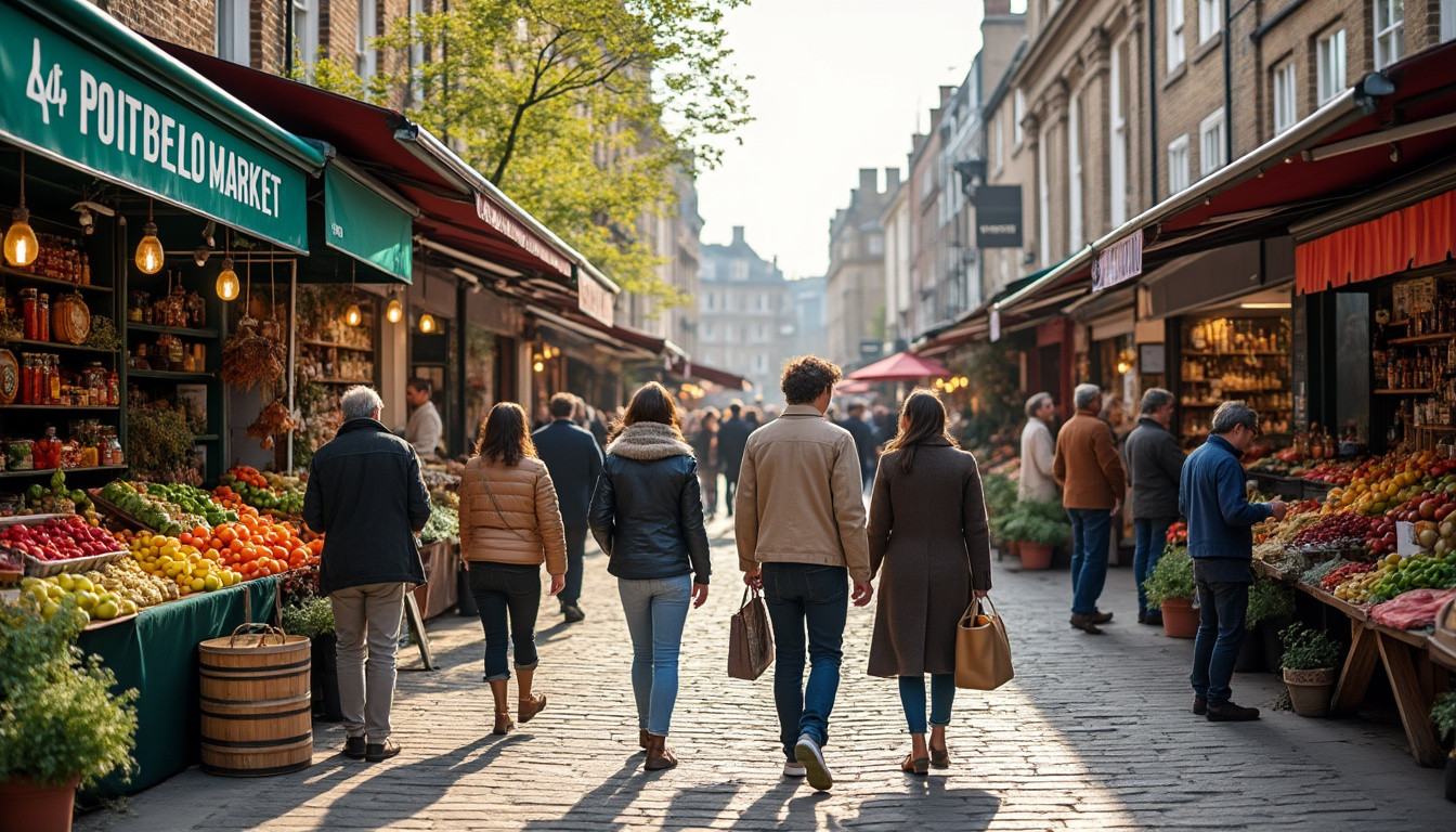 découvrez le portobello market, un lieu unique où tradition et modernité se rencontrent pour offrir une expérience authentique et dynamique au cœur de londres.