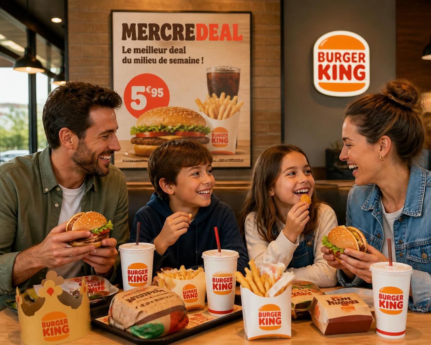 découvrez tout ce qu'il faut savoir sur la publicité burger king du mercredi : offres, promotions et nouveautés à ne pas manquer.