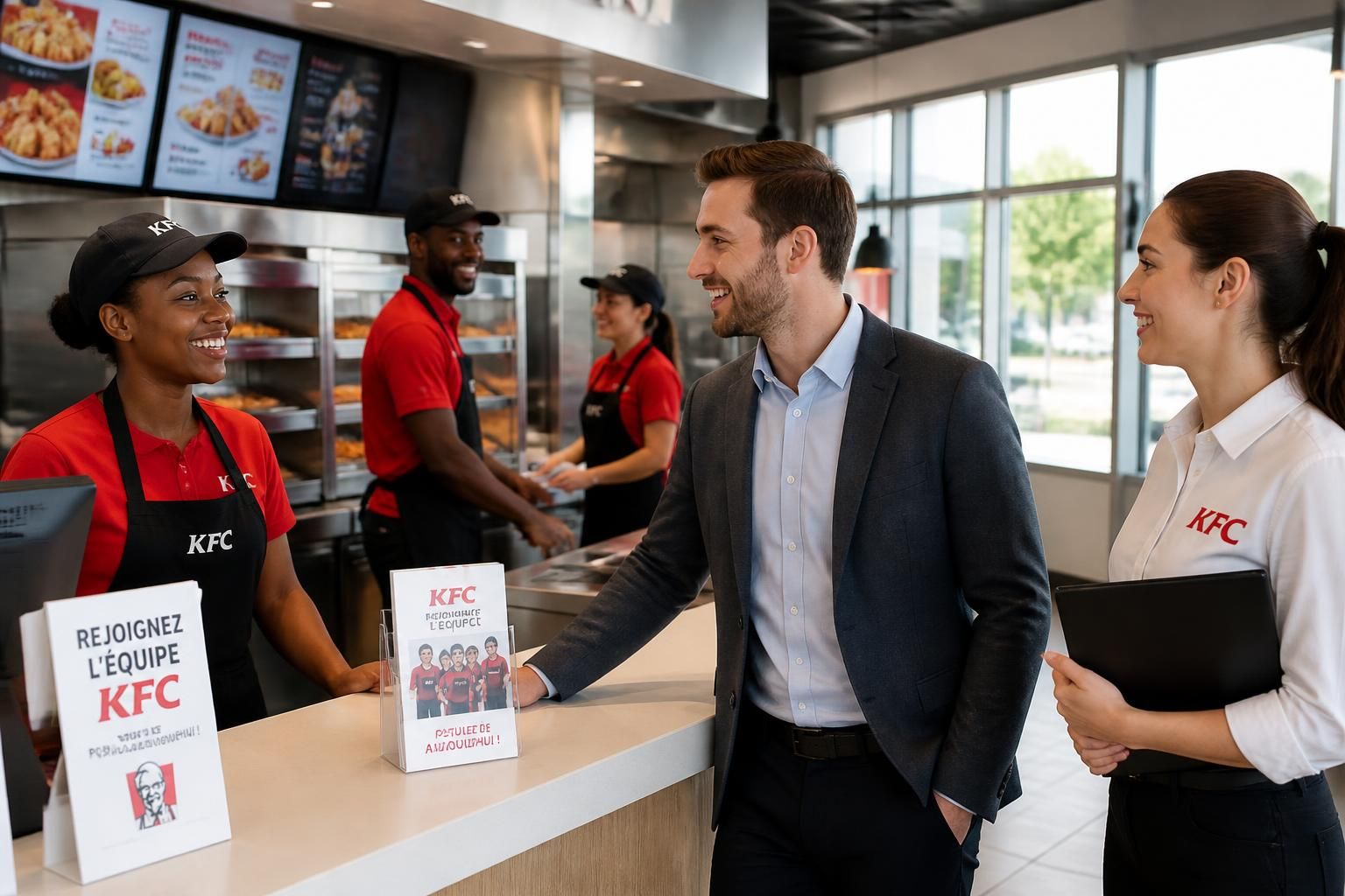 découvrez comment rejoindre l'équipe dynamique de kfc et réussir votre embauche grâce à nos conseils pratiques sur le recrutement.