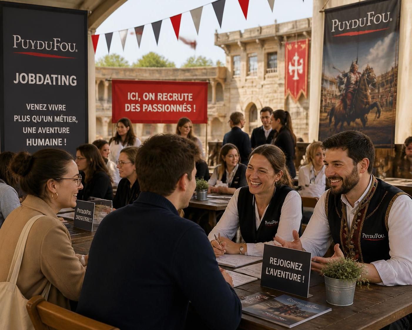 découvrez toutes les étapes pour rejoindre le puy du fou en 2026. conseils, offres d'emploi et informations pratiques pour un recrutement réussi au sein du parc.
